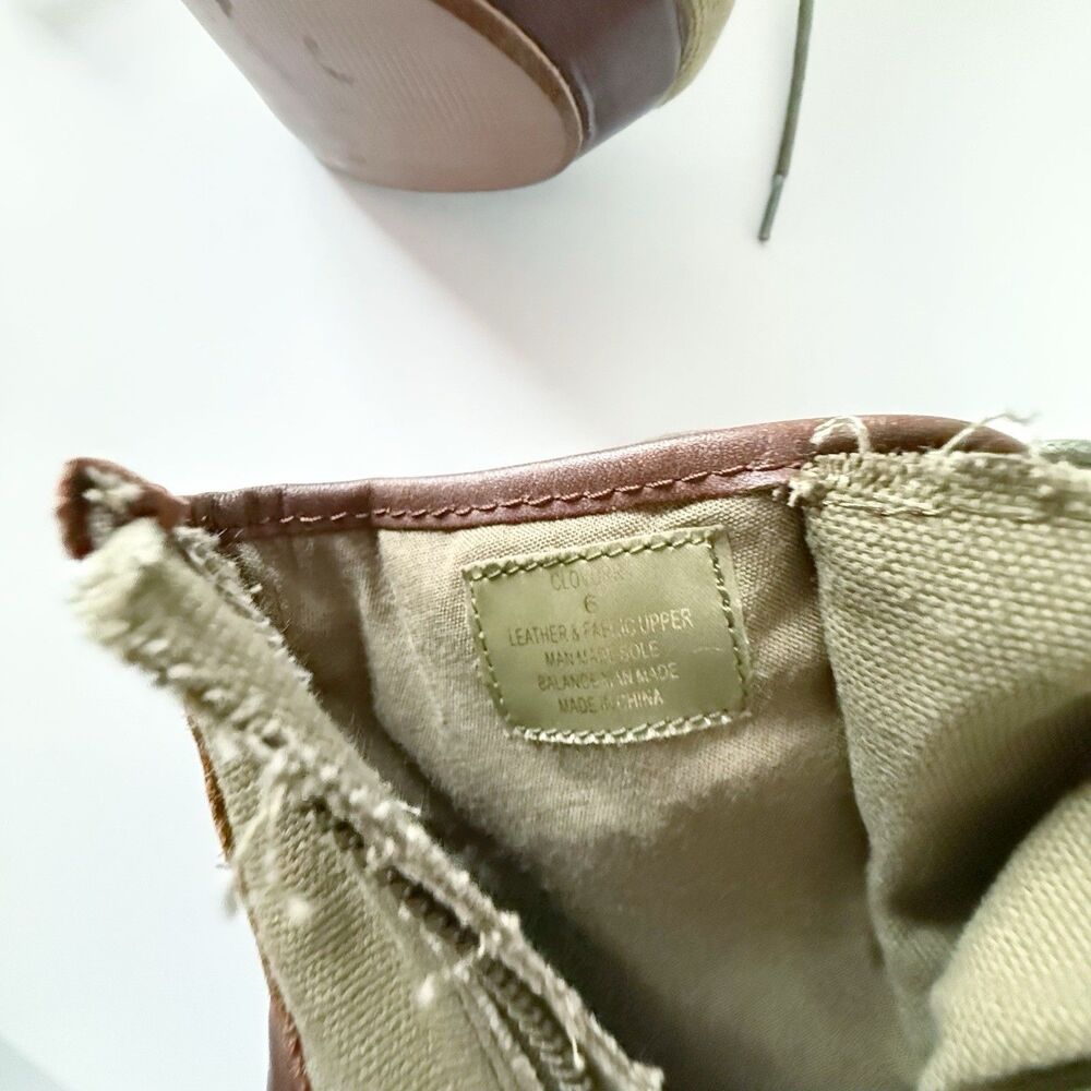 Steve Madden Army Green Stiletto High Heel Ankle Boots Lace Up Combat Military 6 - Picture 8 of 16